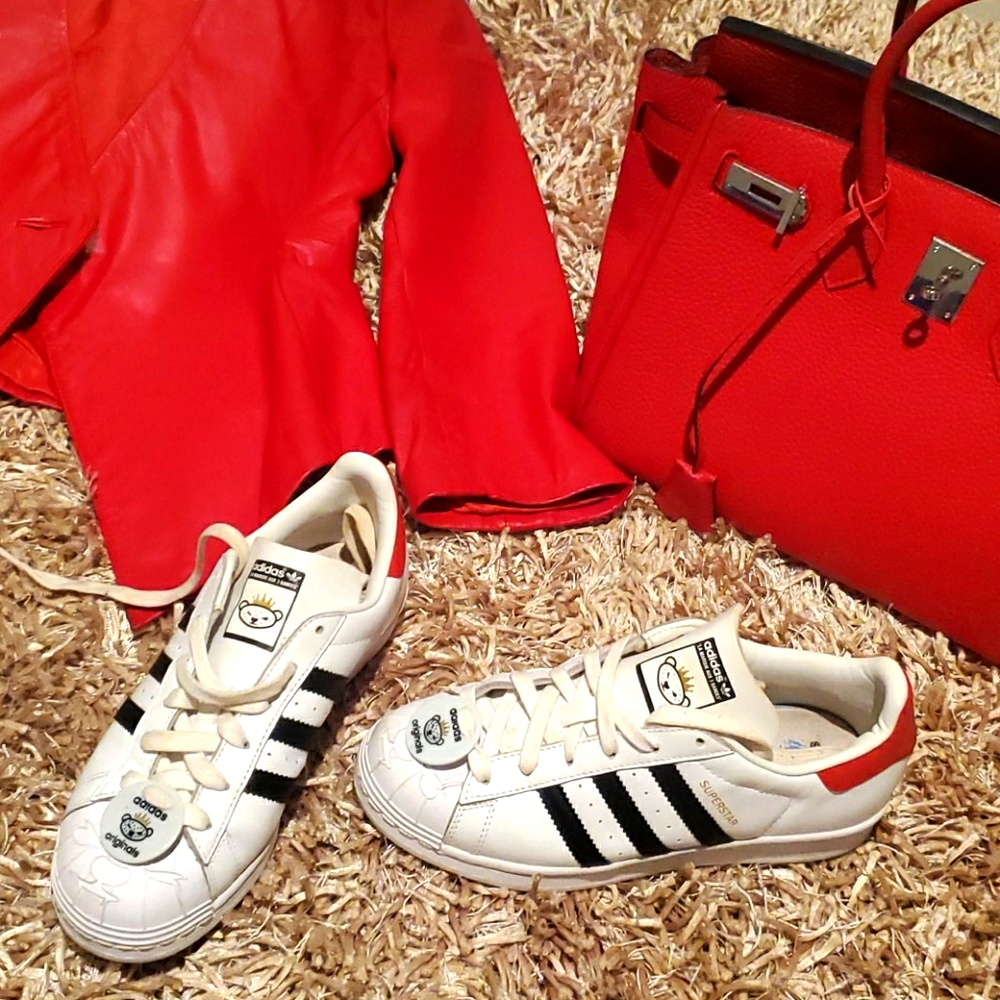 Adidas Superstar originals male size 5.5